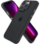 Spigen iPhone 13 Pro ile Uyumlu Kılıf Ultra Hybrid Matte Frost Black - 1