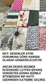 Desenli 2li Ranforce %100 Pamuk Yastık Kılıfı (50x70) - 2