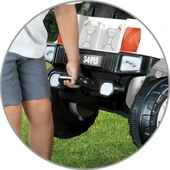 Dolu 8086 Sahara Uzaktan Kumanlı Akülü Araba 12 V - Beyaz - 6