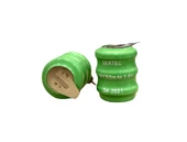 3.6V 3S1P 60 Mah 2 Pin NI-MH Buton Pil - 1