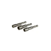 Manyetik Somun Adaptörü - 3 Lü Set 6,8,10x65 Mm - 1