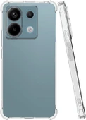 Xiaomi Redmi Note 13 Pro 5G Uyumlu Darbe Önleyici Sararmaya Dayanıklı Airbag Korumalı Ultra Slim TPU Şeffaf Silikon Kılıf - 2