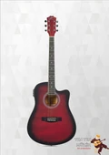 Zoppran Aczp150Rds Kırmızı Elektro Akustik Gitar - 3