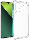 Xiaomi Redmi Note 13 Pro 5G Uyumlu Darbe Önleyici Sararmaya Dayanıklı Airbag Korumalı Ultra Slim TPU Şeffaf Silikon Kılıf - 3