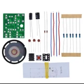 DC 5V Ding Dong Kapı Zili NE555 Hobi Devresi DIY Lehimleme Kiti - Demonte(Montesiz) thumbnail 7