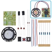 DC 5V Ding Dong Kapı Zili NE555 Hobi Devresi DIY Lehimleme Kiti - Demonte(Montesiz) thumbnail 1