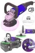 Devir Ayarlı Polisaj Makinesi 1800 Watt 180mm 6 Kademeli Pasta Cila Kiti - 2
