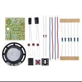 DC 5V Ding Dong Kapı Zili NE555 Hobi Devresi DIY Lehimleme Kiti - Demonte(Montesiz) thumbnail 2