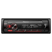 Pioneer MVH-S320BT USB-FM-AUX-MP3 Bluetooth'lu Mekaniksiz Oto Teyp 4X50 Watt - 1