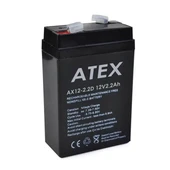 12 Volt 2.2 Amper Dik Kare Akü (70X46x101 Mm) - 1