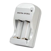 Digital Efcell 123A - 16340 - 17335 2’Li Ev Ve Araç Pil Şarj Cihazı - 1