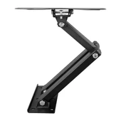 Powermaster PWR-H38 22'' - 42'' Çift Kollu Kilitli Hareketli Duvar Askı Aparatı - 4