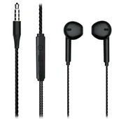 Lenovo Lecoo EH104B 3.5 Mm Jacklı Kablolu Kulak İçi Mikrofonlu Kulaklık Siyah - 1