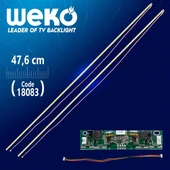 43'' Inch 51 Ledli 47 Cm Universal Tv E-Led Takımı - 1