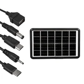 Powermaster ZO-710 6 Volt 1.33 Amper 8 Watt Güneş Enerjili Şarj Cihazı Solar Panel - 1