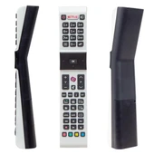 Profilo RCA49130 - Vestel Smart – Sanyo - Jvc Netflix Tuşlu Beyaz Yazısız Lcd Led Tv Kumanda - 1