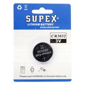 Supex CR3032 3 Volt Lityum Pil Tekli - 1