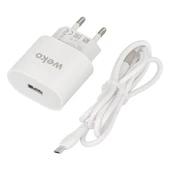 Weko WK-21441 PDU QC 3.0 Amper Telefon Şarj Adaptörü + Micro USB Kablo - 4