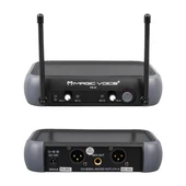 Magicvoice PG-42X Vhf 2 El Kablosuz Volüm Kont Telsiz Mikrofon - 3