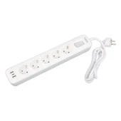 Vea VE-NOVA105U A Class 5'Li 2 Usb'li Anahtarlı 1.5 Metre Akım Korumalı Priz - 3