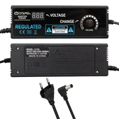 Powermaster PM-22380 3 Volt - 12 Volt - 10 Amper 5.5*2.5 Mm Uçlu Voltaj Kademeli Adaptör - 1