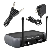 Magicvoice PG-42X Vhf 2 El Kablosuz Volüm Kont Telsiz Mikrofon - 5