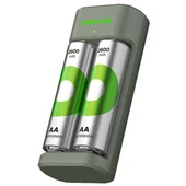 Gp Recyko E221 2*2600 Mah R6 AA Pilli Şarj Cihazı (GP-E221/270AHCER21-2GTLB2) - 1