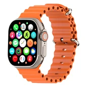 Hytech W69 Watch IOS Ve Android Uyumlu Mactive 2.05 İnç Geniş Ekranlı Turuncu Akıllı Saat - 1