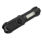 Powermaster 109-B Zoomlu Flash Özellikli SMD Ve Power LED’Li Şarjlı Plastik Kasa El Feneri (Powerbank Özellikli) - 1