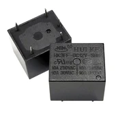 12 Volt Röle Tek Kontak 5 Bacak - 1