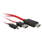 Powermaster Galaxy S3 Şarj-HDMI Kablo - 1