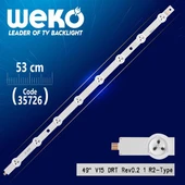 49'' V15 DRT REV0.2 1 R2-TYPE - 53 Cm 8 Ledli - WK-1196 Led Tv Bar - 1