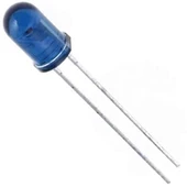 Led Mavi 5 Mm Mercekli - 1