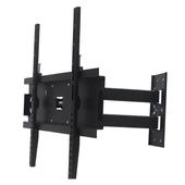 Powermaster PWR-H41 22''-55'' Çift Kollu Kilitli Hareketli Duvar Askı Aparatı - 1