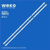 Wkset-5610 36176X2 Js-D-Ap3216-062Ec - Hl-24320A28-070  2 Adet Led Bar (3V6led59,5Cm) - 1