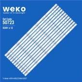 Wkset-5723 35491X12 Ms-L1759 V2 - Cy-65D15M-3030-36V-300Ma - A4 M184 Tb 1R 12 Adet Led Bar - 1