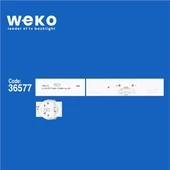 Wkset-5844 36577X2 Dled31.5Mxy 2X7 1001 315M2 2 Adet Led Bar - 2
