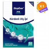 Stopever Well Tooth Kürdanlı Diş İpi - Nane Ferahlığı - 1X50 Adet thumbnail 1
