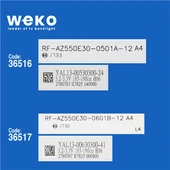 Wkset-5760 36516X4 36517X4 Rf-Az550e30-0501A 0601B 8 Adet Led Bar - 2