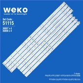 Wkset-6115 36897X4 36898X4 Cl-47-D407-L/R-V4 8 Adet Led Bar - 1