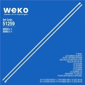 Wkset-6259 36959X1 36960X1 55 V12 Edge Rev0.6 1 L/R-Type 2 Adet Led Bar (72Led) - 1