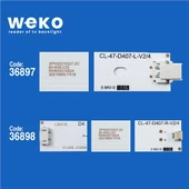 Wkset-6115 36897X4 36898X4 Cl-47-D407-L/R-V4 8 Adet Led Bar - 2