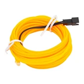 Powermaster 5 Metre 5 Volt USB Adaptörlü Neon Sarı İp Aydınlatma PM-6081 - 1