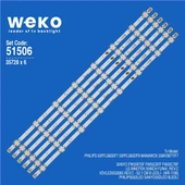 Wkset-6506 35728X6 Lg Innotek 55Inch Funai_Rev  6 Adet Led Bar - 1
