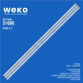 Wkset-6686 37355X3 Jl.D39571330-083As-M 3 Adet Led Bar - 1