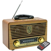 Magicvoice MV-115BT USB - SD - FM - Bluetooth Destekli Nostaljik Radyo - 1