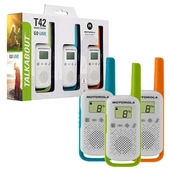 Motorola TLKR-T42 4 Km Kırmızı Pmr El Telsizi (2'Li Paket) - 3