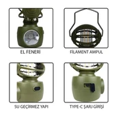 Powermaster LF-3328A 30Watt Kamp Lambası - 2