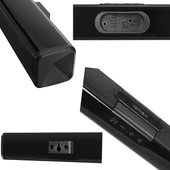 Mikado MD-SS101 Siyah 10Wx2 12V/1.5A Bluetooth Usb Aux SD Kart Girişli Ev Sinema Soundbar Hoparlör - 2