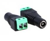 5 Adet Balun Konnektör Klemensli Dişi Fiş Jak 2.5mm CCTV Jak - 3